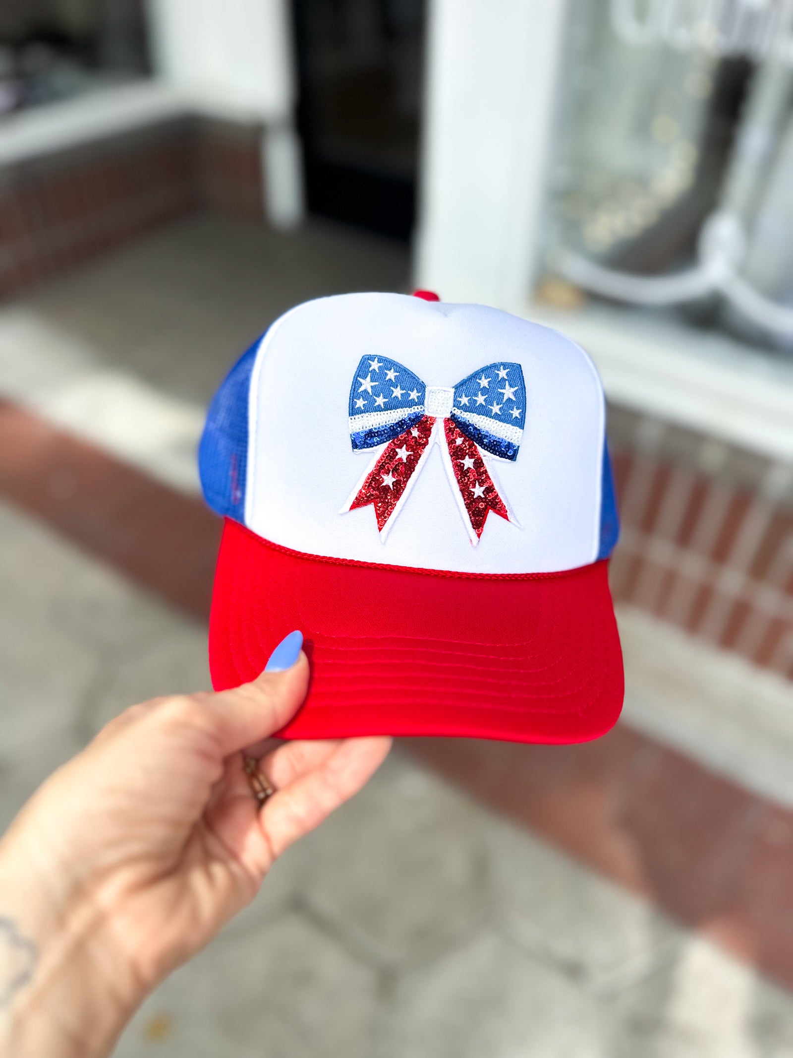 Star Spangled Cutie Trucker Hat