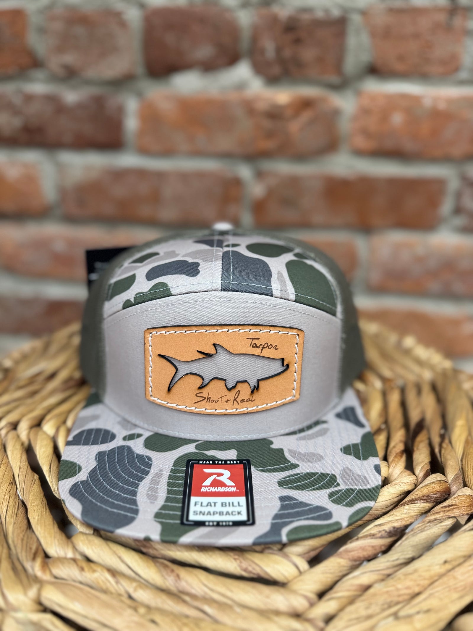 Shoot & Reel Marsh Duck Tarpon Cut Out Hat