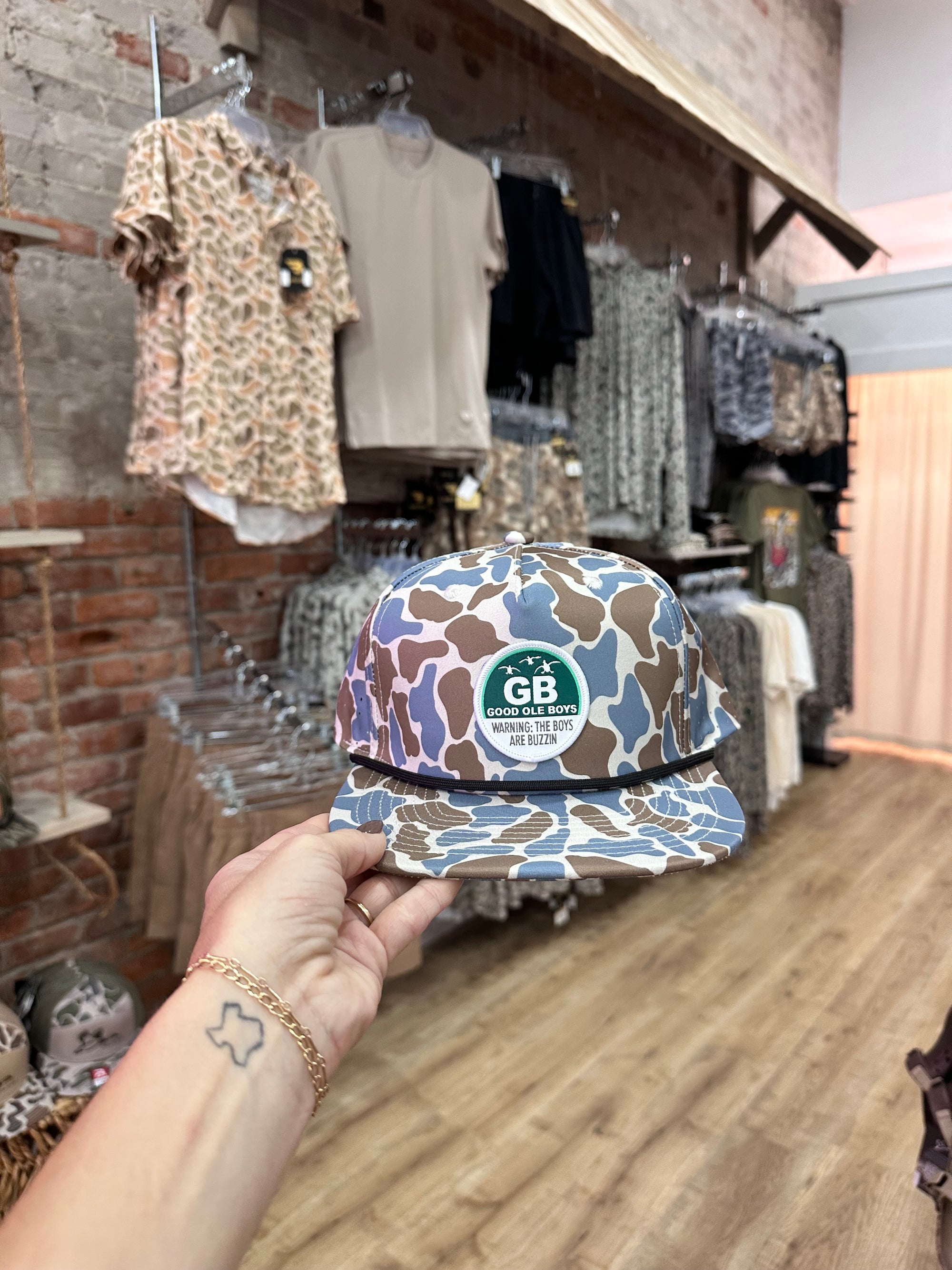 Good Ole Boys Buzzin Patch Hat