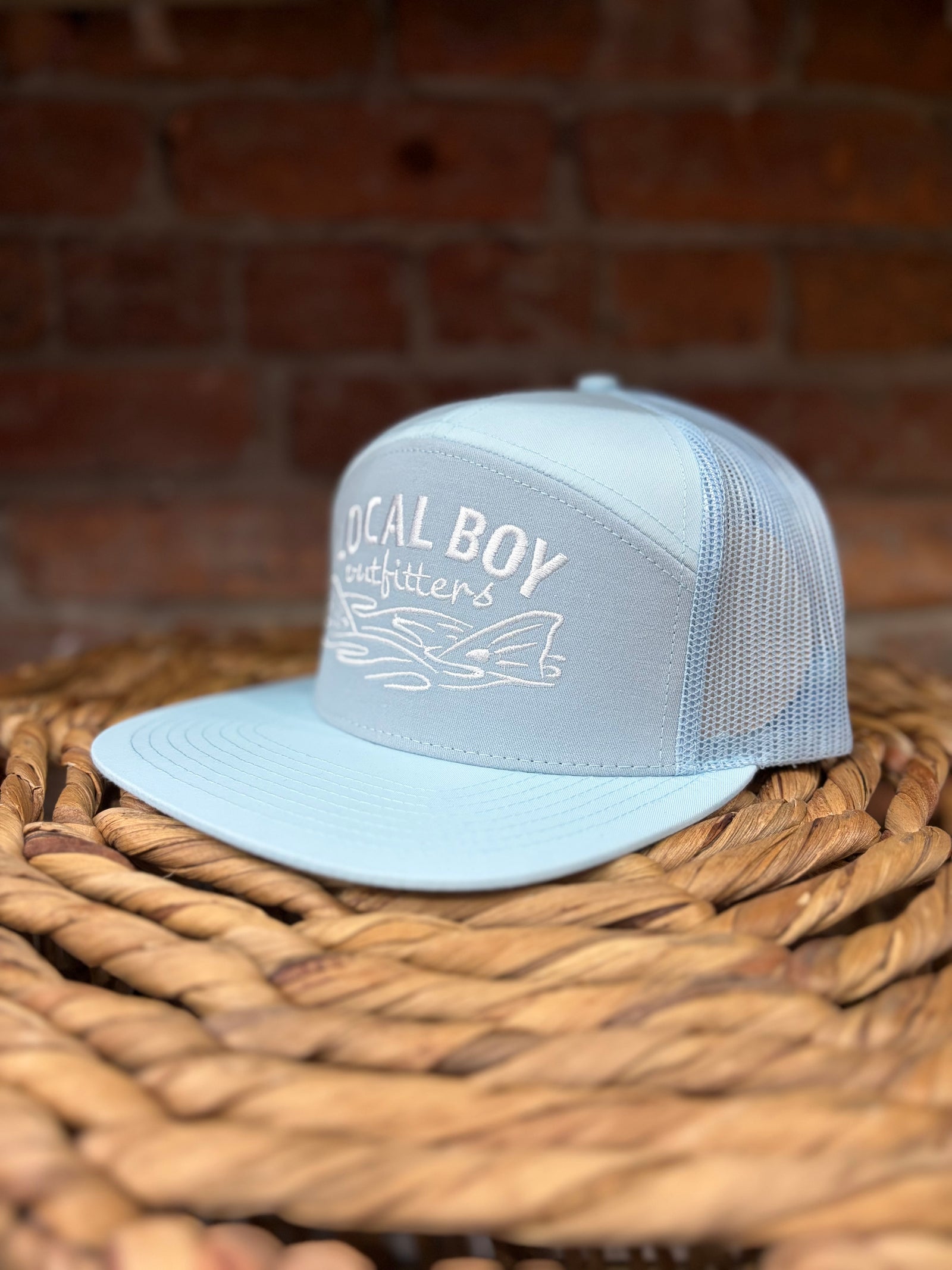 Local Boy Fish Tails 7 Panel Hat