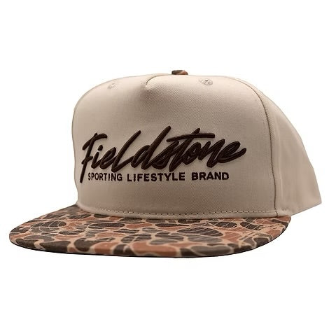 Canvas Autumn Camo Bill Hat