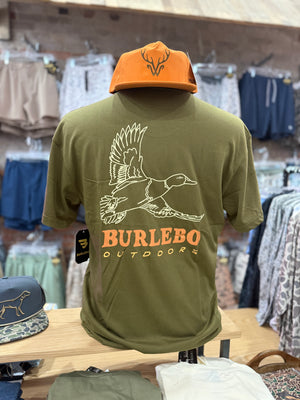 Burlebo Duck Wild Hunter Green Tee