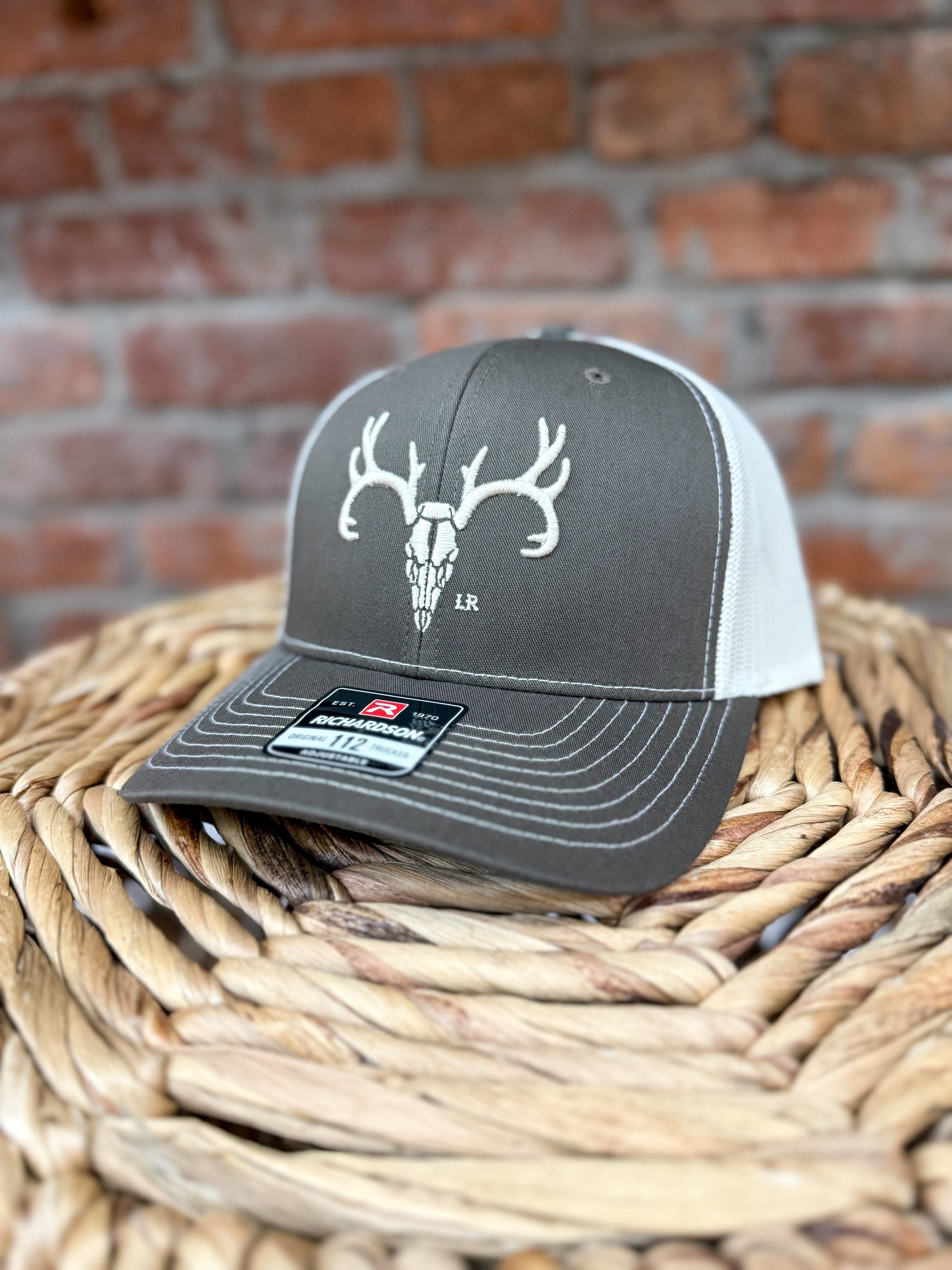 Little River Deer Skull Brown/Tan Hat