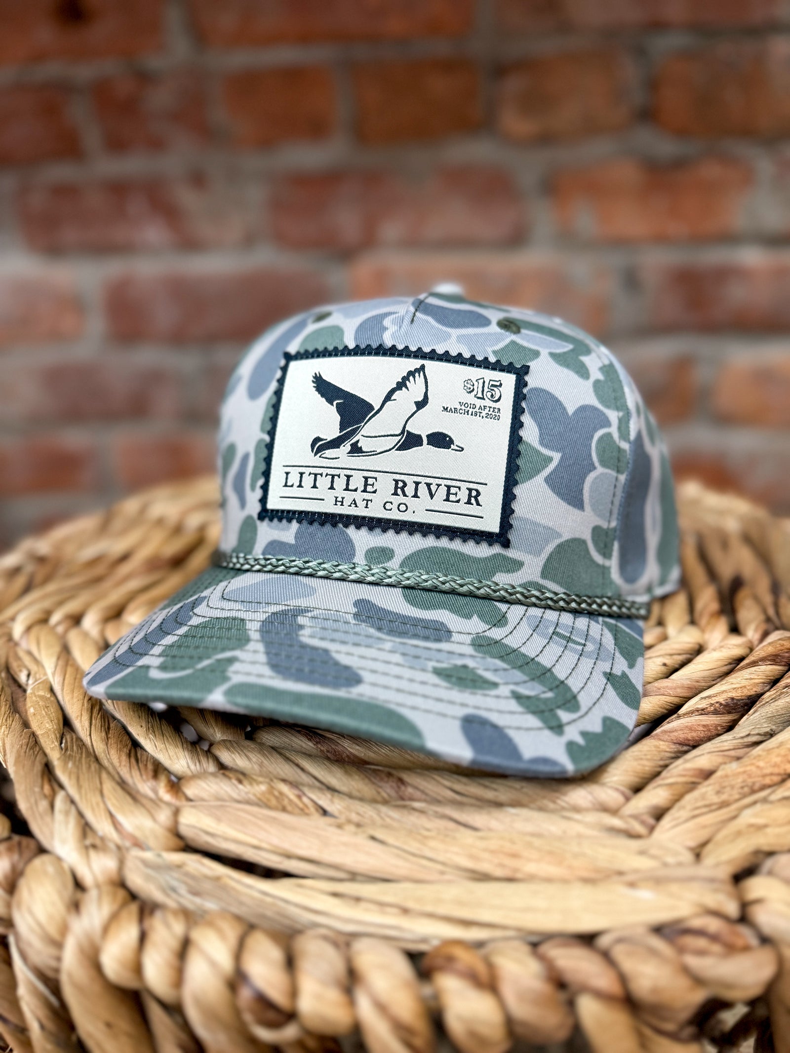 Little River Mallard Stamp Marsh Camo Hat