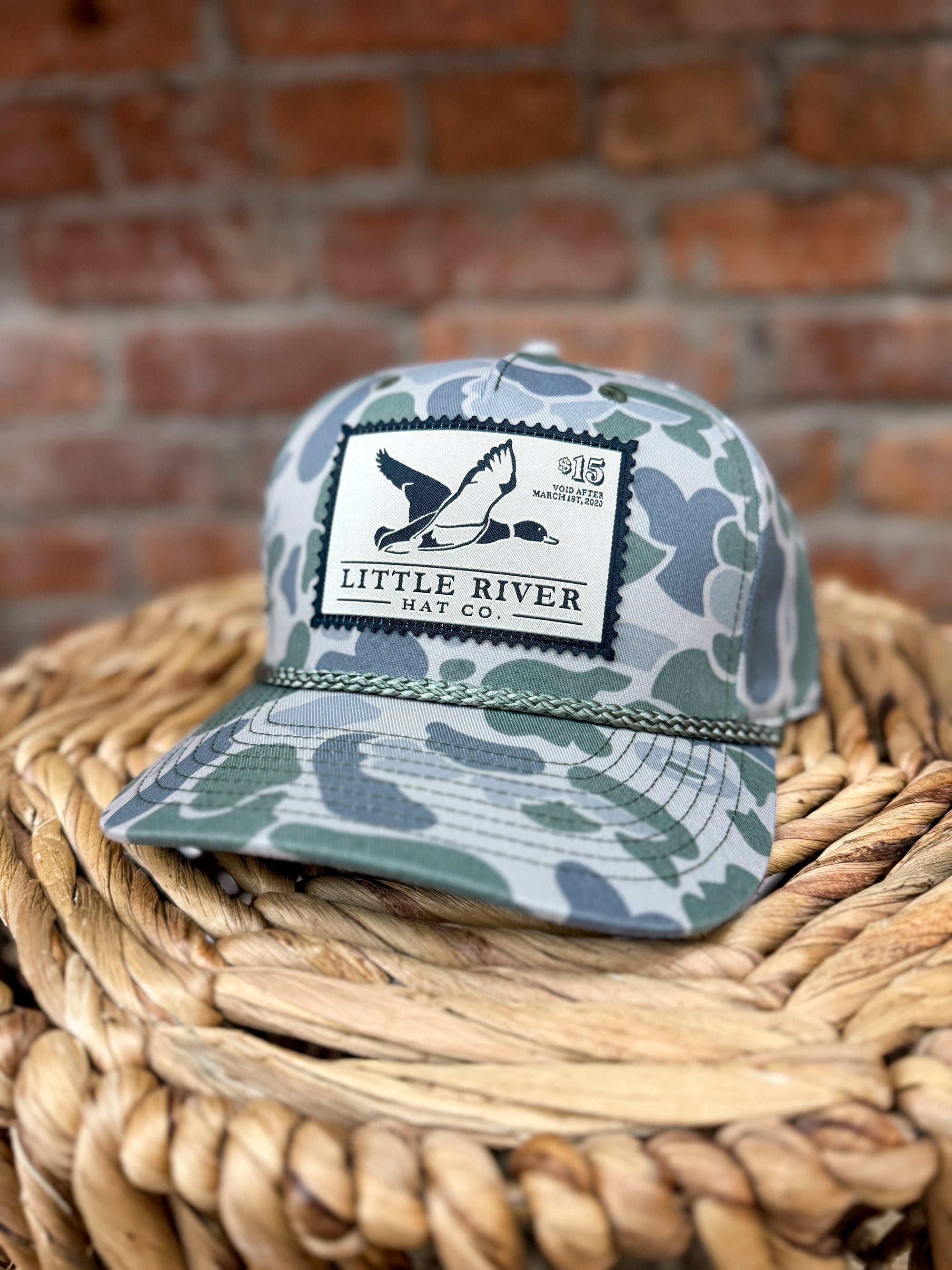 Little River Mallard Stamp Marsh Camo Hat