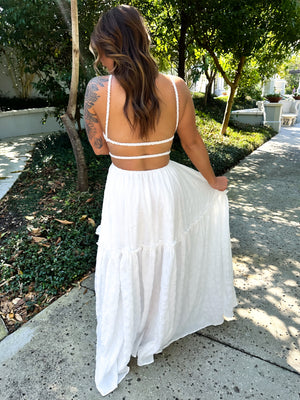 Should've Come With a Warning Maxi Dress - Ivory