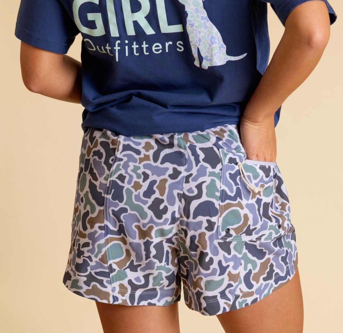 Local Girl Volley Shorts - Localflage Buff