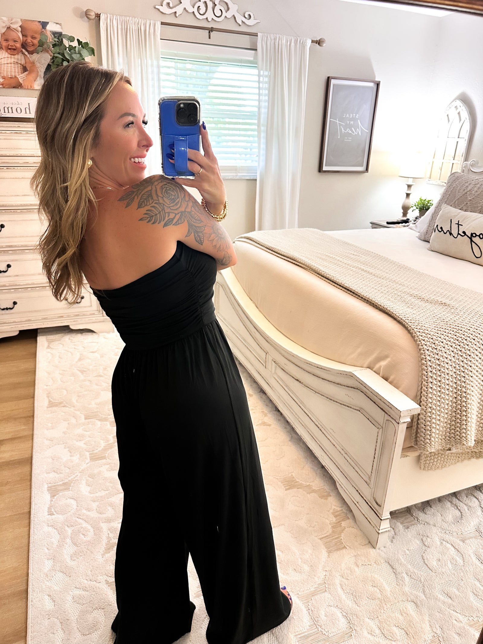 Story Of My Life Strapless Jumpsuit