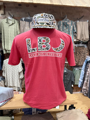 Local Boy Bluff SS Tee - Brick