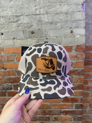 Shoot & Reel Slough/Balsa FL Antler Patch Hat