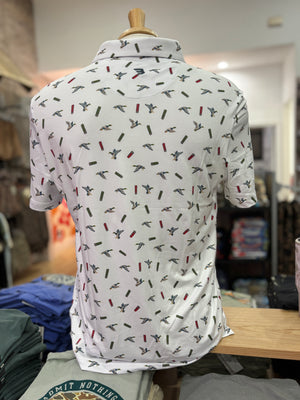 Burlebo Performance Polo - Duck & Shells