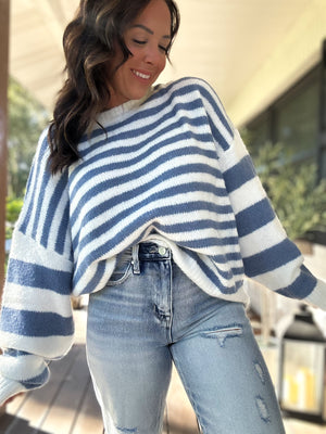 Becca Striped Sweater
