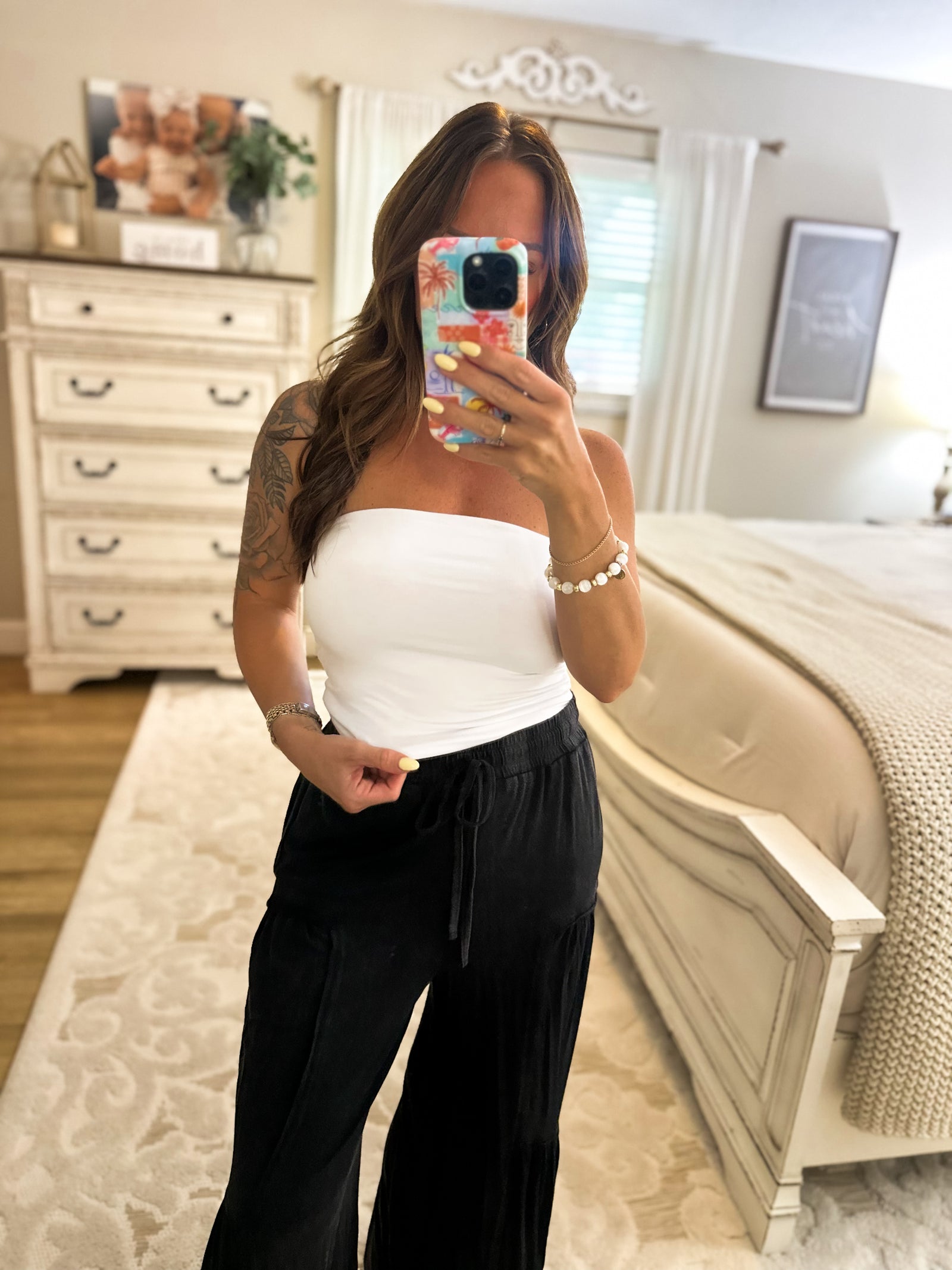 Nothing Compares Double Lined Strapless Top - Ivory