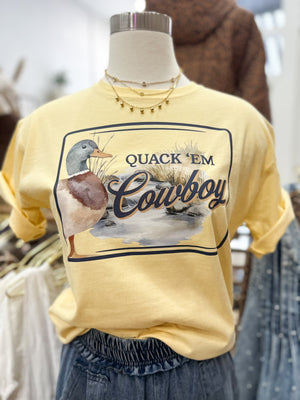 Quack Em' Comfort Colors Tee