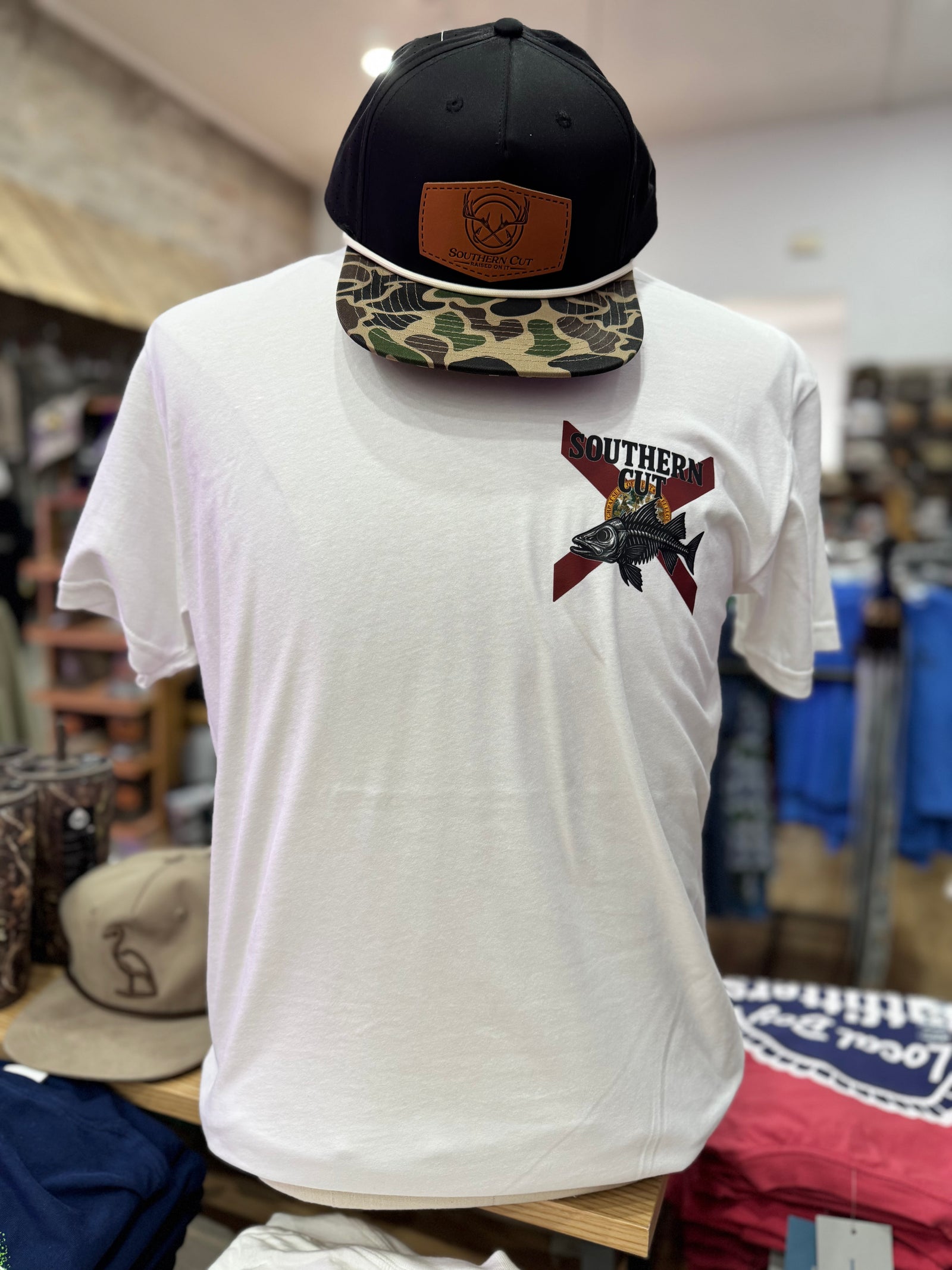 Southern Cut Perfect Fit Tee - FL Flag