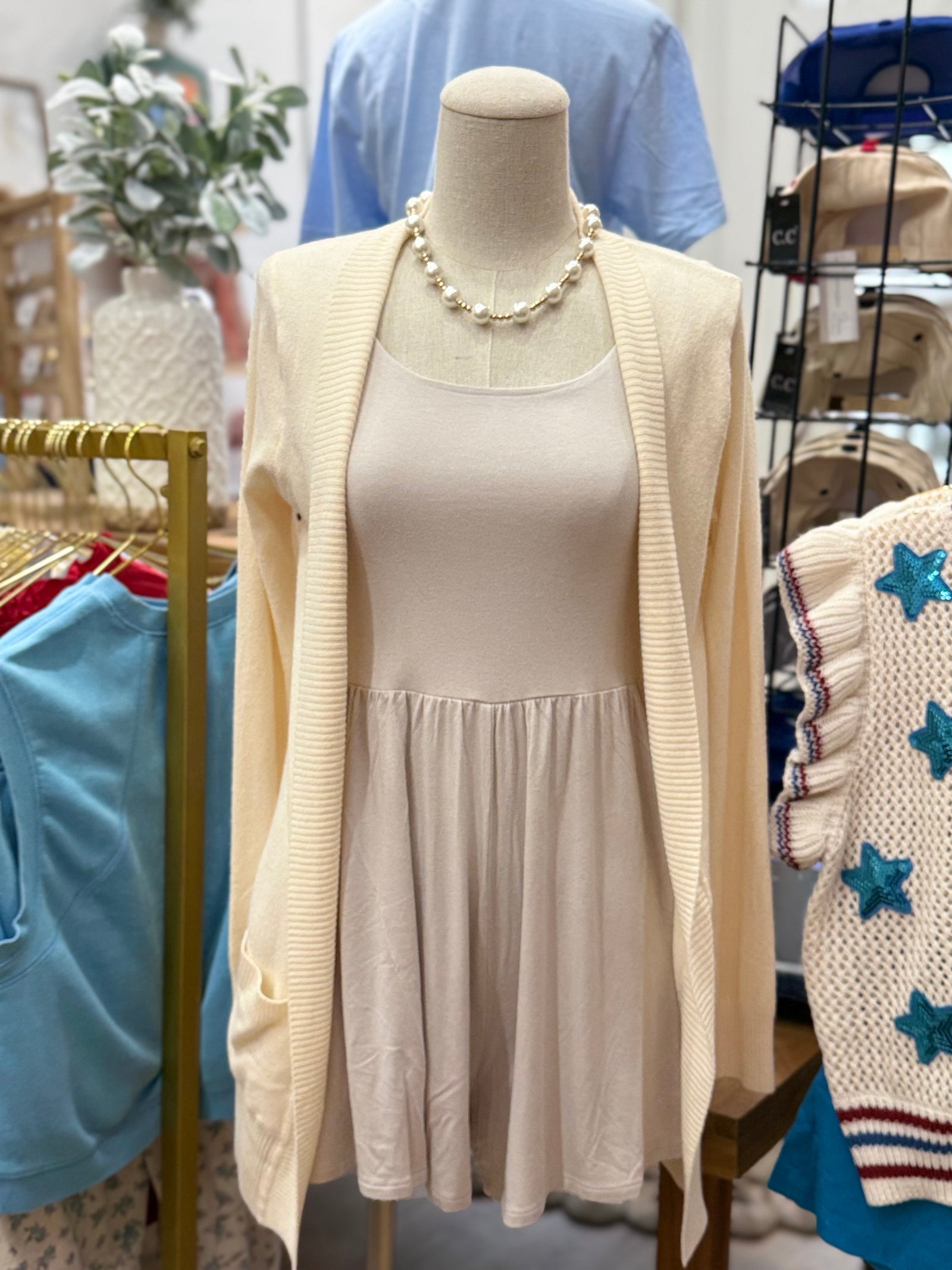 Jolene Knit Cardigan - Ivory