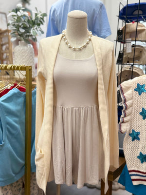 Jolene Knit Cardigan - Ivory
