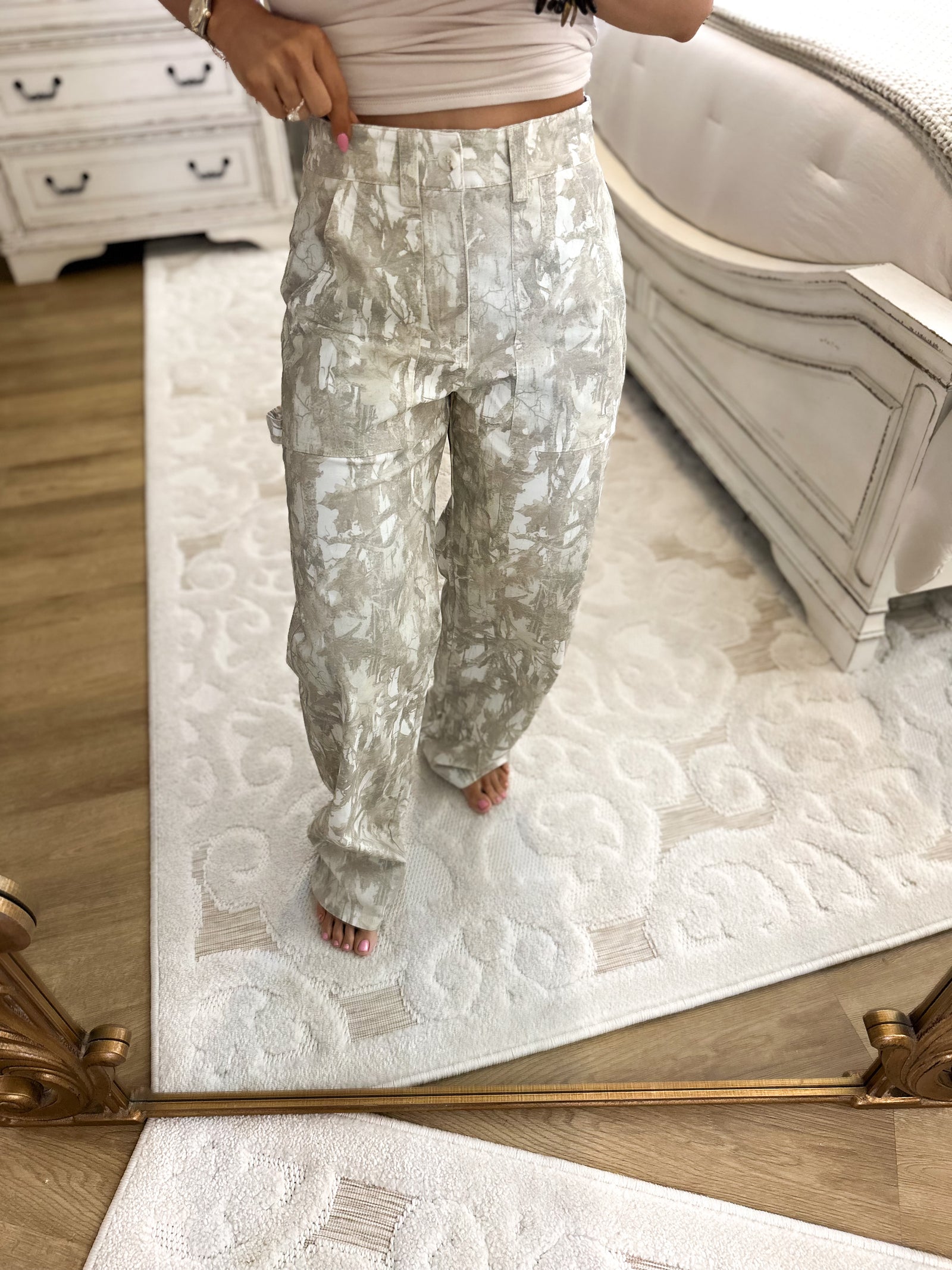 Mandi Camo Cargo Pants