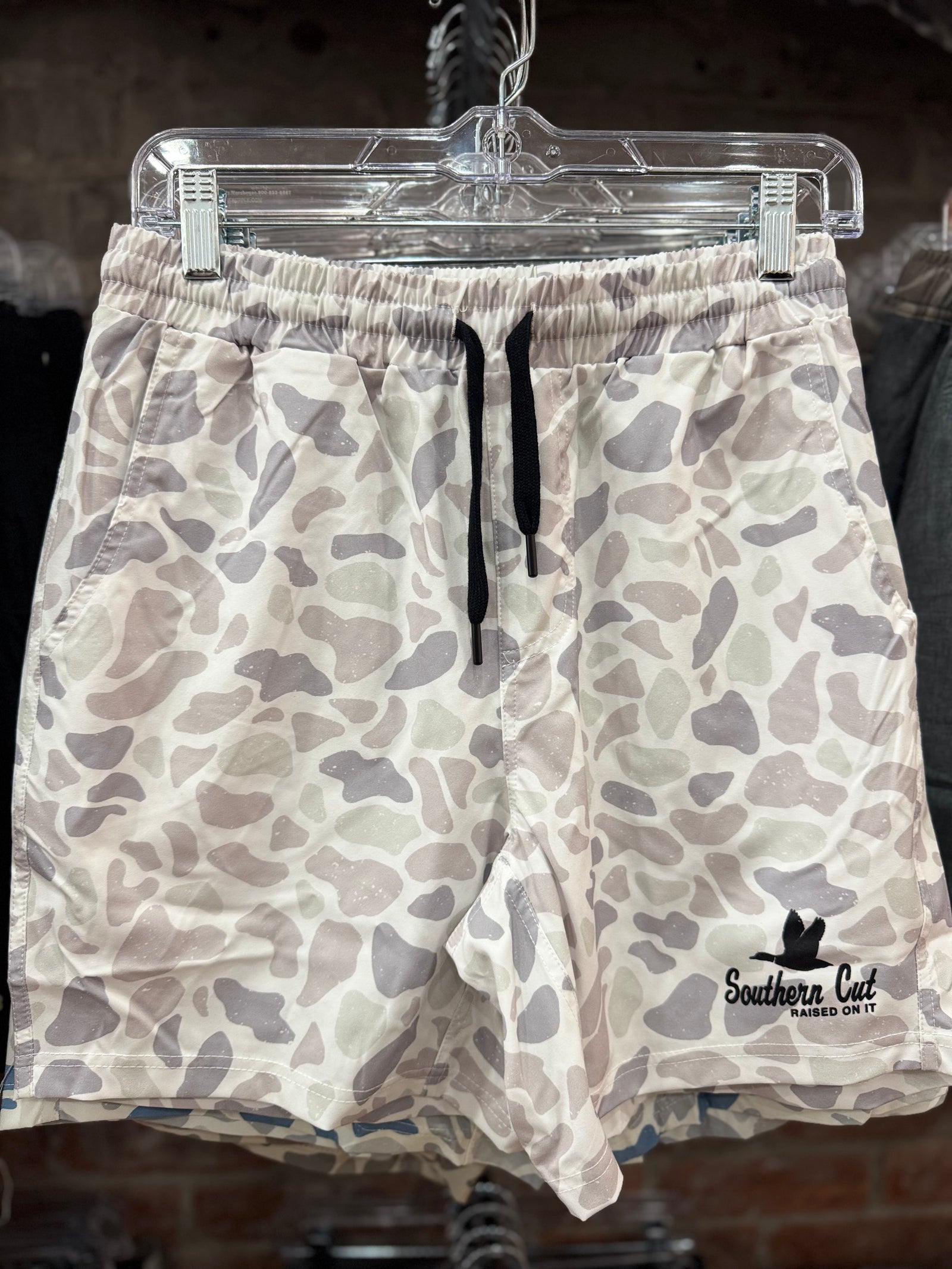 Southern Cut Hybrid Shorts - Storm Camo