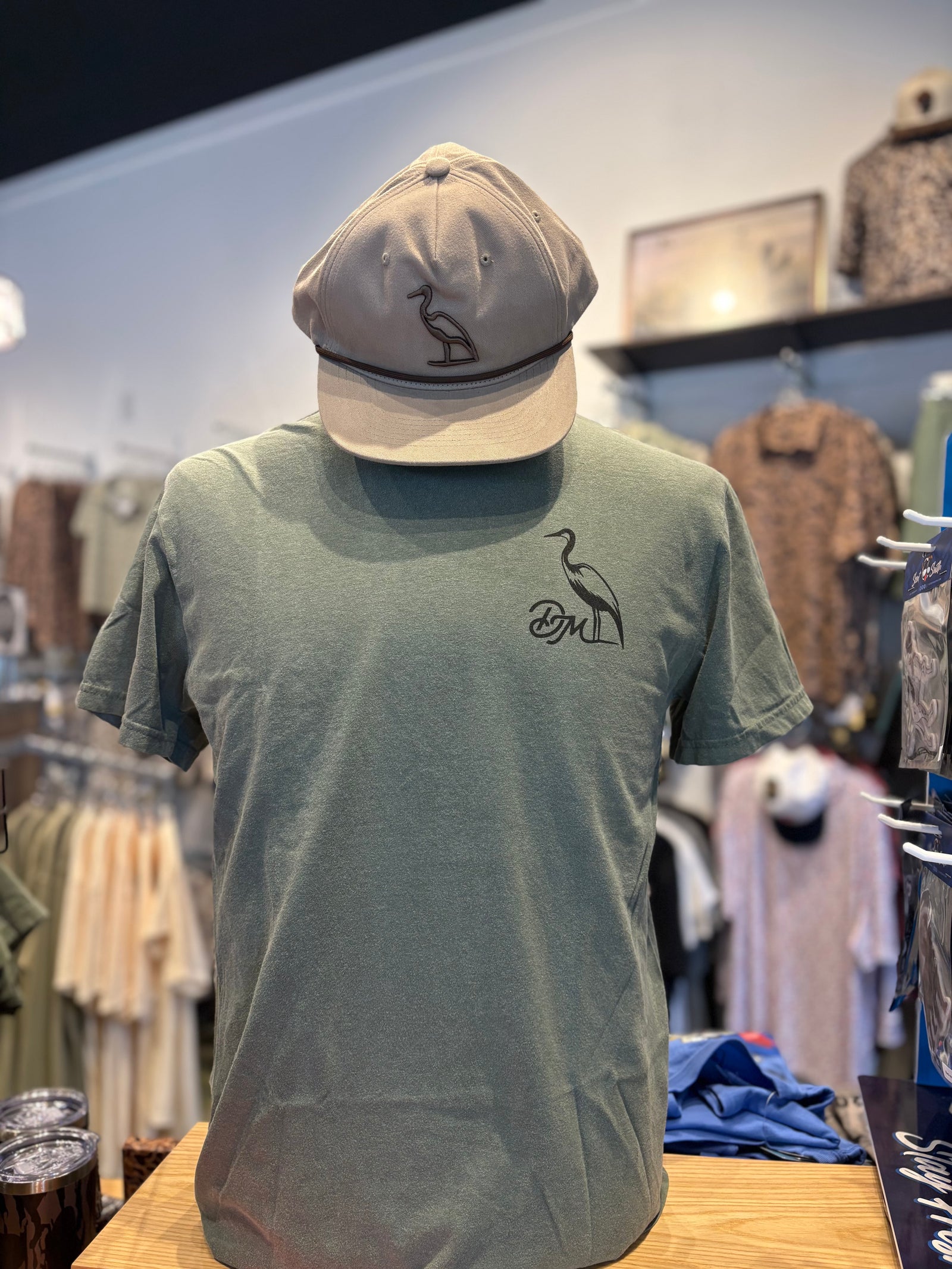 Dirty Marsh Dice Game Tee - Grey