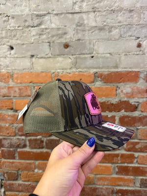 Shoot & Reel Bottomland Boar Hog Patch Hat