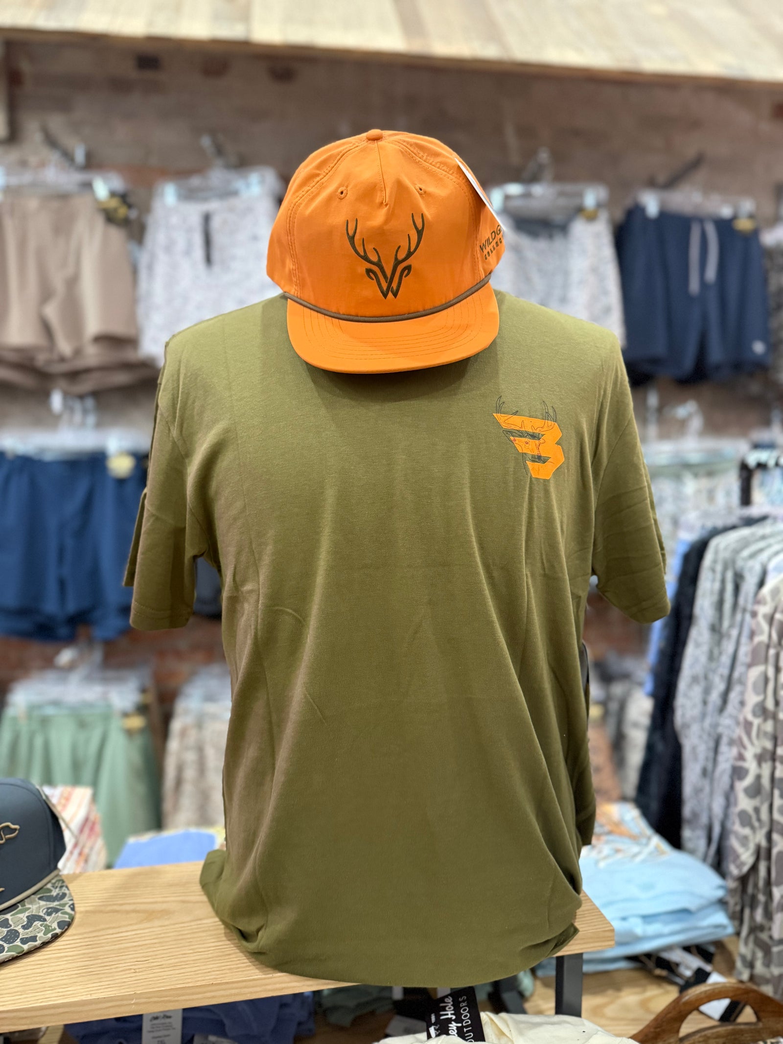 Burlebo Deer Flying B Tee