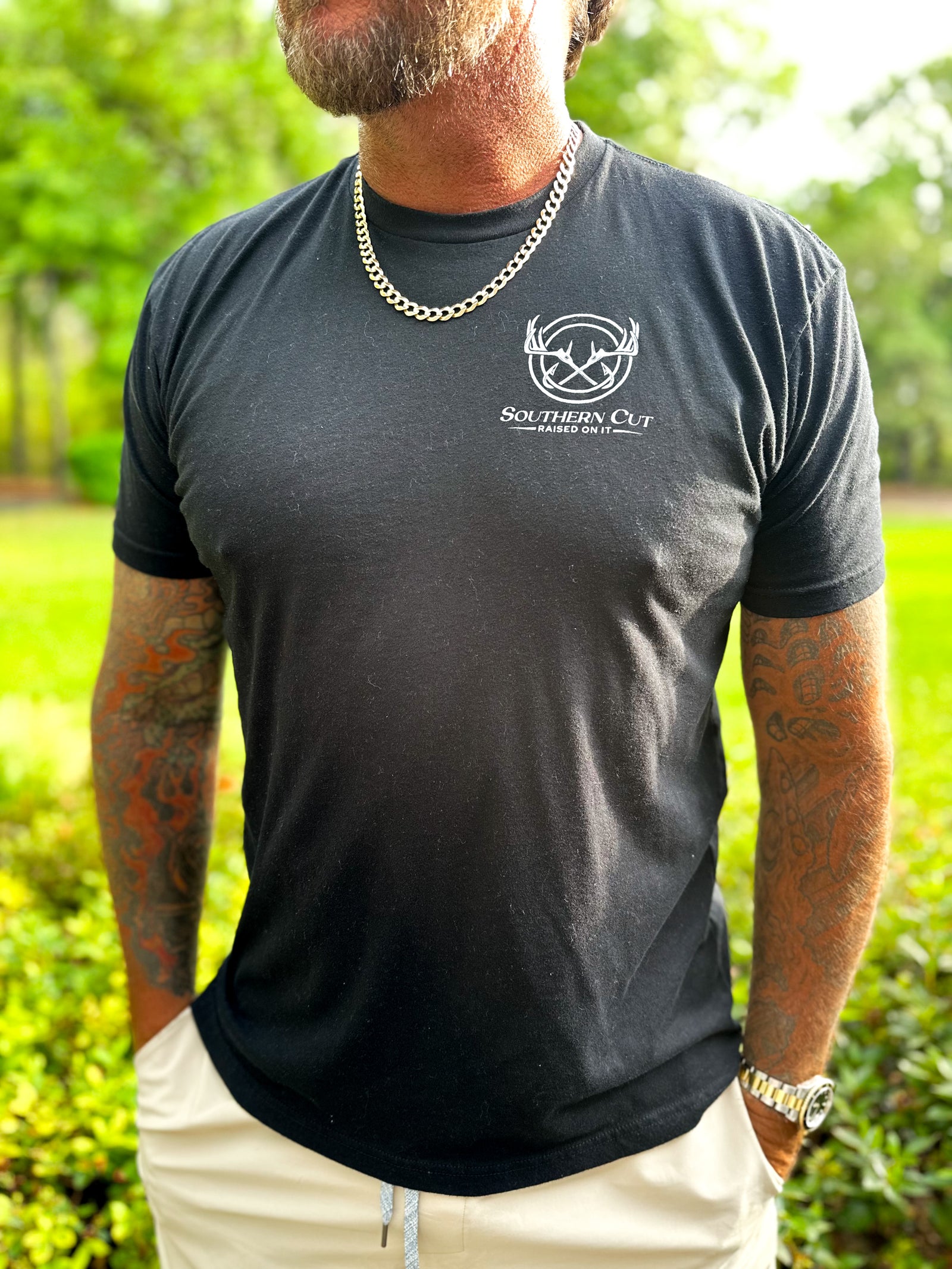 Southern Cut Tee - Black