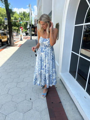 All Is Well Paisley Printed Maxi
