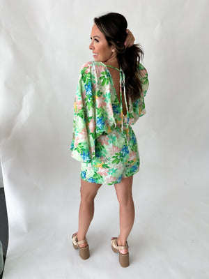 Meant To Be Floral Print Romper