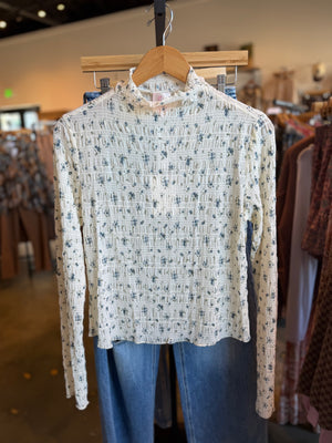 Missy Floral Print Top