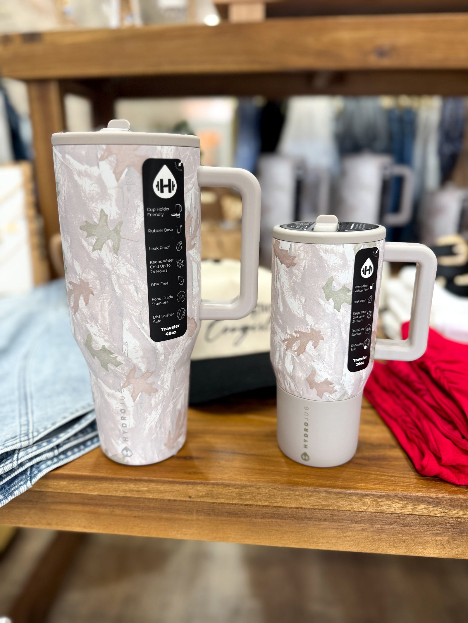 HydroJug Camo Traveler Tumbler