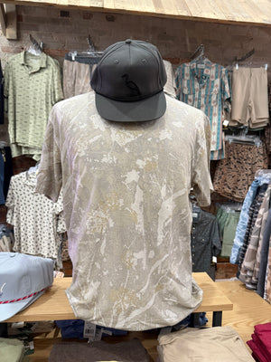Burlebo Vintage Washed Tee - Drifter Camo
