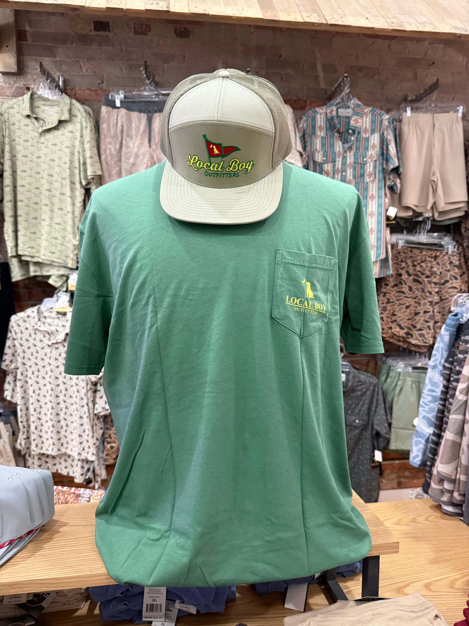 Local Boy Front Pin Tee
