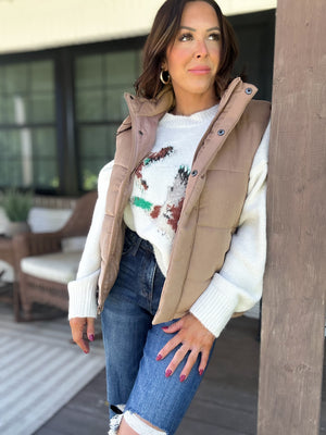 Duck Queen Sweater - Cream