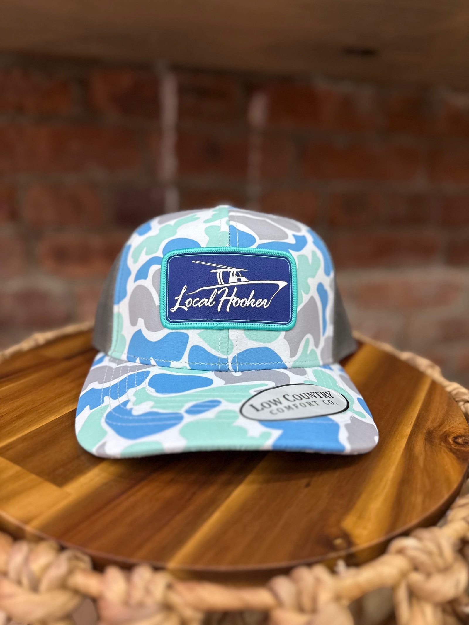 Low Country Local Hooker Hat - Seafoam Camo