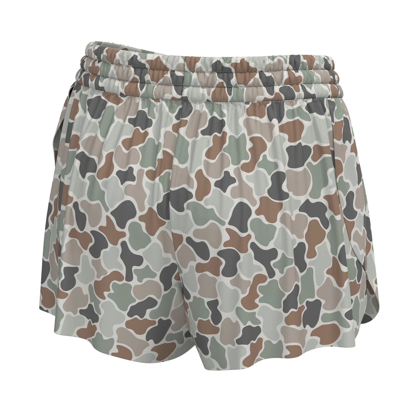 Youth Local Girl Petal Shorts - Forest Camo Flora