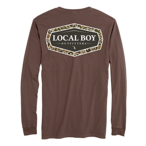 Local Boy Long Sleeve Vintage Emblem Tee