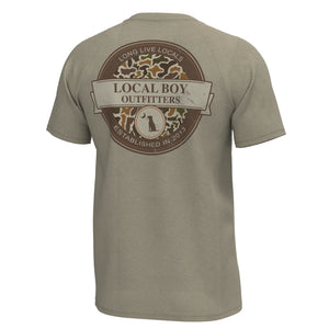 Local Boy Graphic Short Sleeve Heather Blend Crew - Vintage Sphere