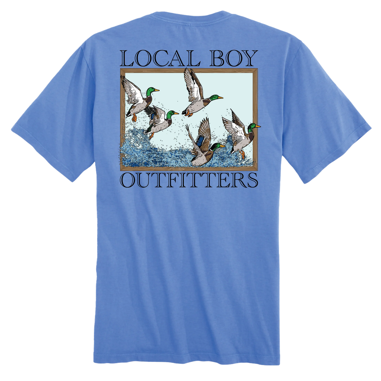 Local Boy Mallard Flock Tee - Marina