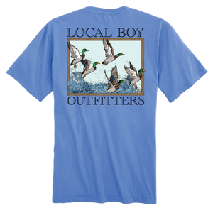 Local Boy Mallard Flock Tee - Marina
