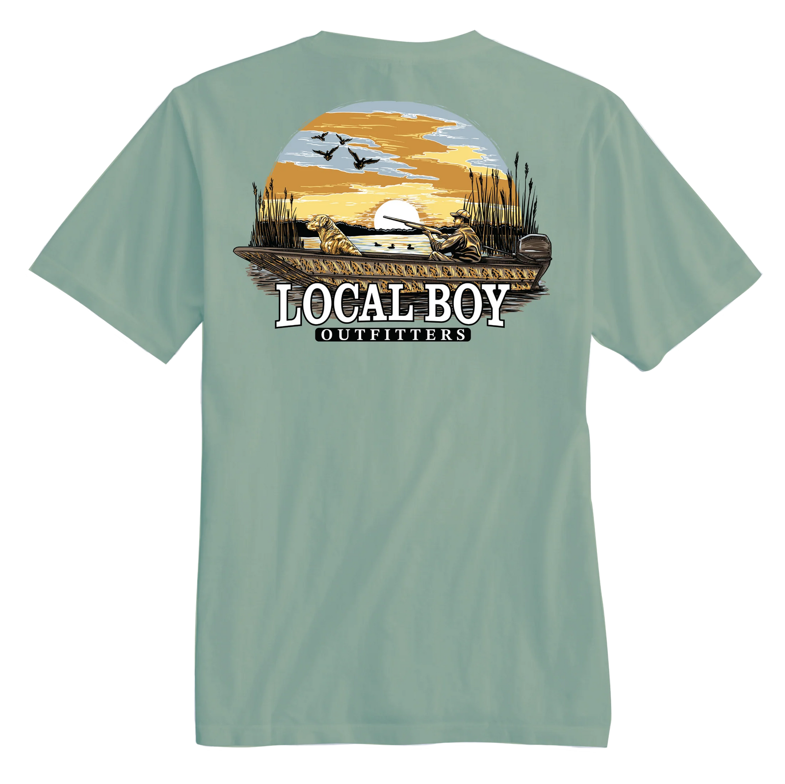 Local Boy Sunset Hunt Tee