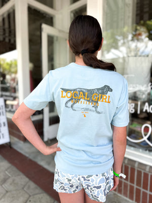 Local Girl Youth Setter on Point Tee