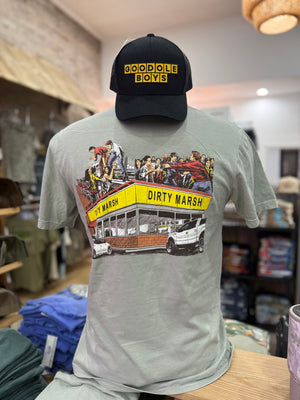 Waffle Home Tee - Bay