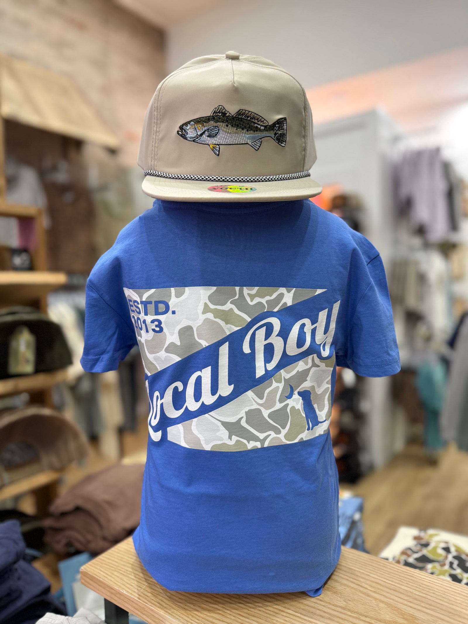 Youth Local Boy Saltwater Flag Tee