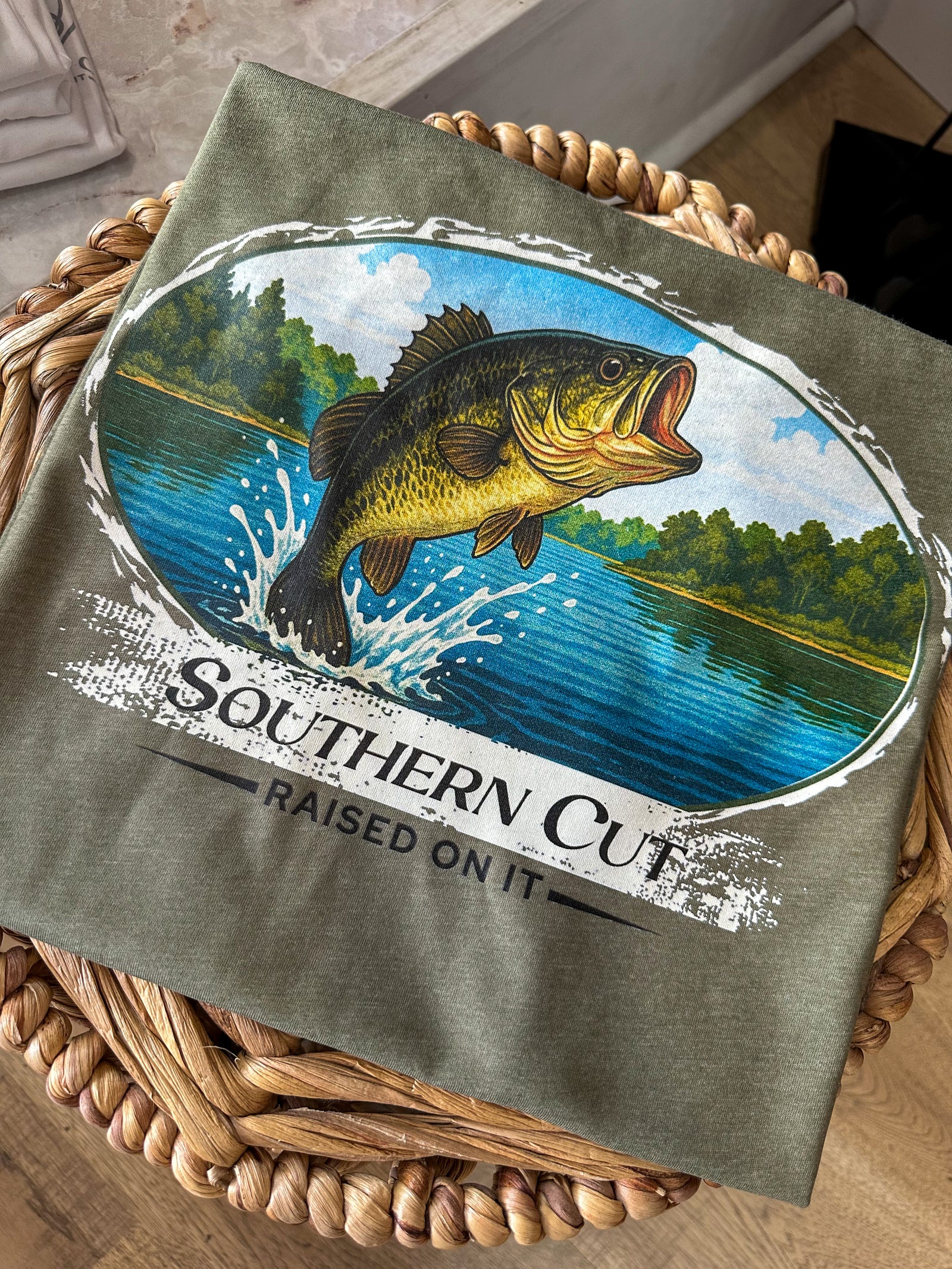 Southern Cut Bass Fishing Perfect Fit Tee