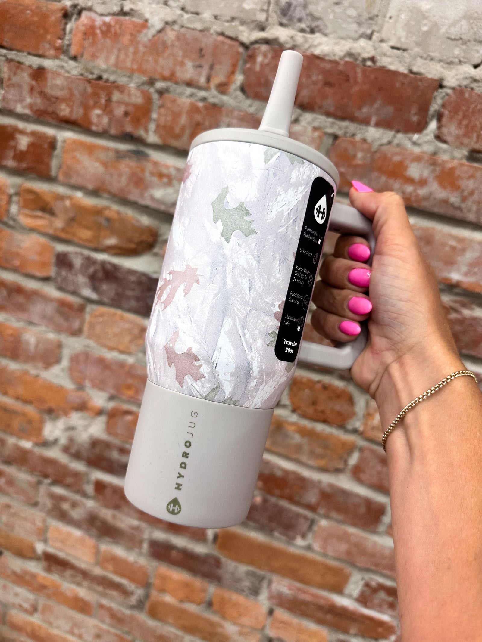 HydroJug Camo Traveler Tumbler