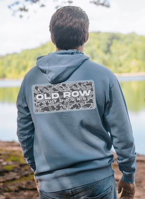 Old Row Outdoors 80s Camo Pigment Dyed Hoodie