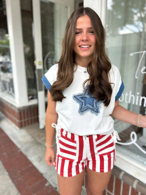 Made For All Stars Boxy Drawstring Top