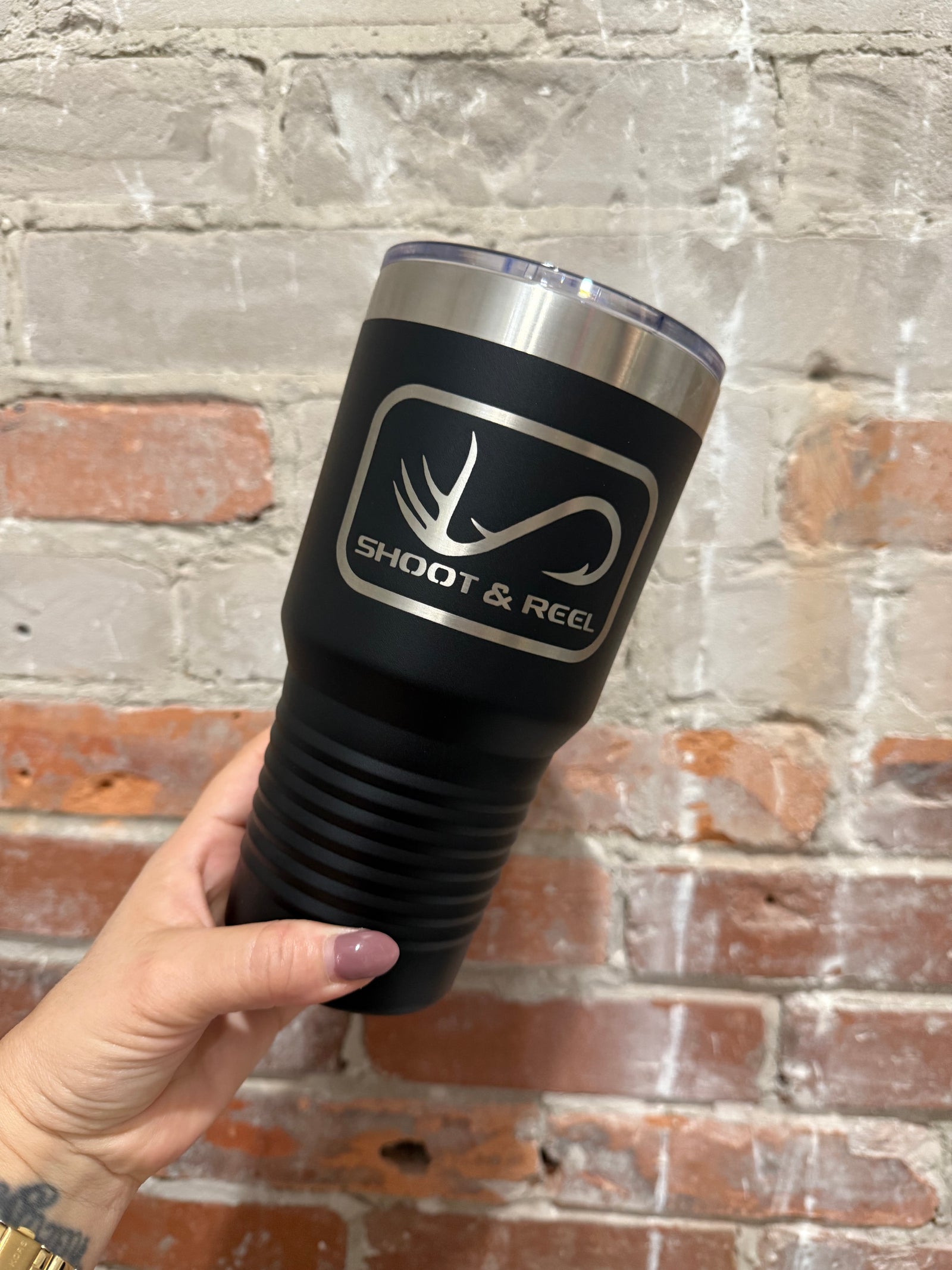 Shoot & Reel 30oz Tumbler- S&R Logo