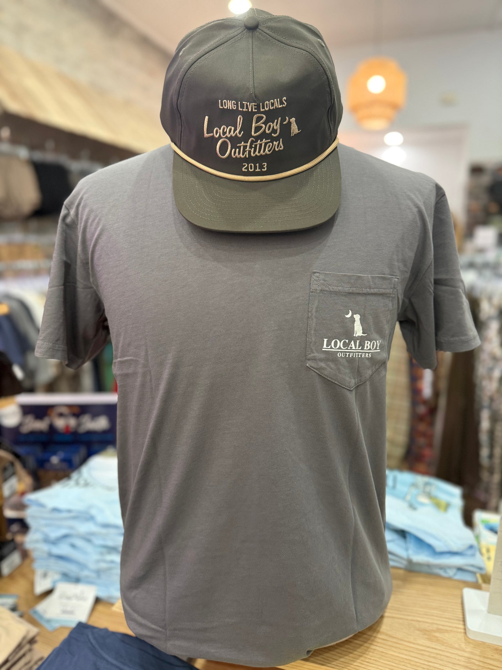 Local Boy Patriotic Pup SS Tee